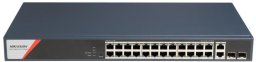 SWITCH POE DS-3E1528HP-SI-24P2T2F 24-PORTOWY SFP Hikvision