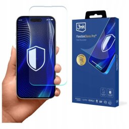 Szkło hybrydowe 3MK FlexibleGlass Pro do Apple iPhone 17 Pro