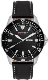 Zegarek Perfect Zegarek Perfect W155D-02 męski sportowy 46 mm .