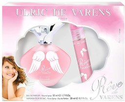 Set Ulric De Varens: Reve De Varens, Eau De Parfum, For Women, 50 ml + Reve De Varens, Deodorant Spray, For Women, 125 ml For Women