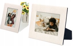 Ramka LoveInstant Ramka Stojąca Do Zdjęć Na Zdjęcie 10x15 Cm Ecru Pion Poziom Loveinstant / Beżowy