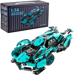 ZESTAW KLOCKÓW KONSTRUKCYJNYCH RTDR457-4 Sports Car Model Revuelto