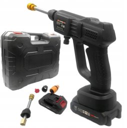 Myjka ciśnieniowa akumulatorowa 15 bar, 21V, 1500mAh