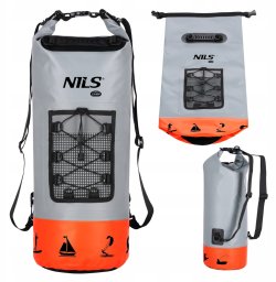 NC17108 PLECAK WODOODPORNY 25L POMARAŃCZOWY NILS CAMP