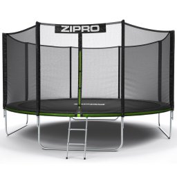 Trampolina ogrodowa Zipro Trampolina ogrodowa z siatką zewnętrzną 14FT 435cm + torba na buty 2024