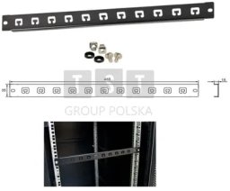 RAOK-1T Organizer kabli do szaf RACK płaski