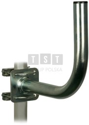 UBC-38/300-Z Uchwyt balkonowy z płytką czołową, ocynkowany, ramie 300 mm