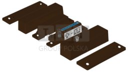 MC 446-B Kontaktron magnetyczny powierzchniowy - Brązowy