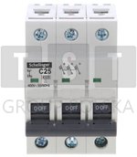 Bemko A02-G7-3P-C25 WYŁĄCZNIK NADPRĄDOWY 3P C 25A SCHELINGER A02-G7-3P-C25