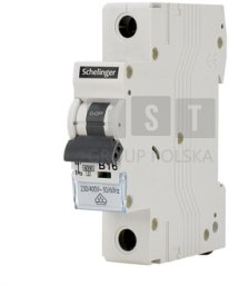 Bemko A02-G8-1P-C25 Wyłącznik nadprądowy 6KA 1P C 25A SCHELINGER A02-G8-1P-C25