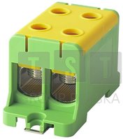 Pawbol E.4152/Ż-Z Listwa zaciskowa LZD w korpusie żółto-zielona 16-95mm2 E.4152/Ż-Z