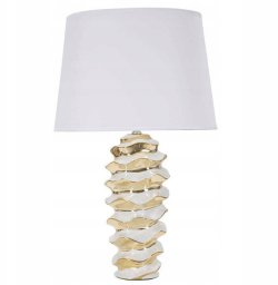 Lampa stołowa, ceramiczna, 33 x 53 cm