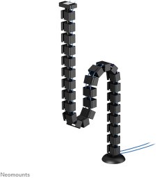NEOMOUNTS Cable Spine Organizer for sit/stand desk frames magnet mounted black
