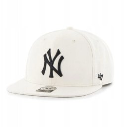 47brand 47 Brand MLB New York Yankees No Shot Cap B-NSHOT17WBP-NT Beżowe One size