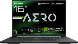Gigabyte AERO X16 2WH-A3EEC65DP 16" QHD+ AMD Ryzen AI 9/32GB/1TB/RTX 5070/Win11 Home/ENG kbd/White/2Y Warranty | Gigabyte