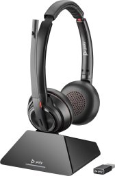 Słuchawki HP Poly Savi 8220 UC Microsoft Teams czarne (8D3F5AA)