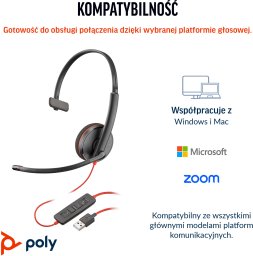 Blackwire 3210 Monaural USB-C