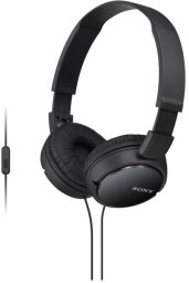 Słuchawki Sony MDR-ZX110AP czarne (MDRZX110APB.CE7)