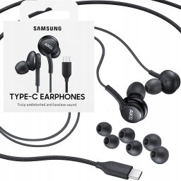 ORYGINALNE SŁUCHAWKI AKG USB TYP C SAMSUNG EO-IC100 GALAXY S22 S23 S24 S25
