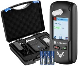 Alkomat elektrochemiczny AlcoVisor Mark V Plus (Black) z drukark�