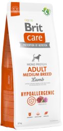BRIT CARE Dog Hypoallergenic Adult Medium Breed Lamb 2x12kg