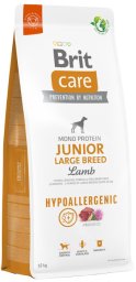 BRIT CARE Dog Hypoallergenic Junior Large Breed Lamb 2x12kg