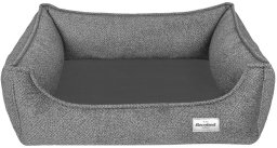 RECOBED Kanapa Bukla szary M 80x65cm