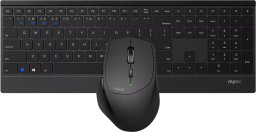 Klawiatura + mysz Rapoo 9500M czarna