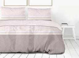 Pościel satynowa ECCO VERO 160X200 różowa Premium GRENO
