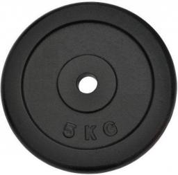  Spartan Stalowe obciążenie 2x5 kg czarne (S1220)