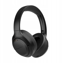 Bezprzewodowe słuchawki nauszne z ANC , Kruger&amp;Matz F8A , czarne