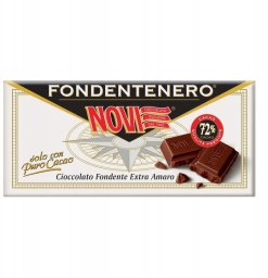 Novi Czekolada Fondentenero 72% 100g -
