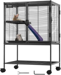 Metalowa Klatka dla Małych Zwierząt 86 cm