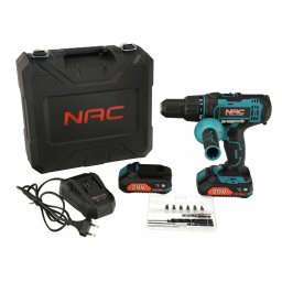 NAC WKRĘTARKA UDAR. 20V 50Nm 2x2,0Ah + AKCESORIA