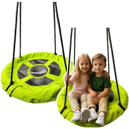 Huśtawka Lean Sport Huśtawka Ogrodowa Bocianie Gniazdo Dla Dzieci Zielona 60cm