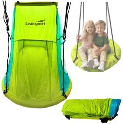 Huśtawka Lean Sport Namiot do Huśtawki Bocianie Gniazdo Zielony 110-120CM