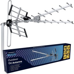 Antena zewnętrzna kierunkowa TV ultra HD 4K Berdsen BD-954 EDUKAMP