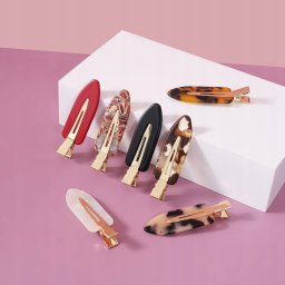 SISTER YOUNG_Lily Makeup Hair Clips Set klipsy do włosów Black 2szt