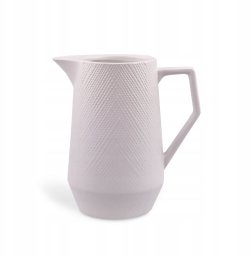 CERAMICZNY DZBANEK NA WODĘ MLEKO SOKI 1.0L MAESTRO WHITE MR-20002-55