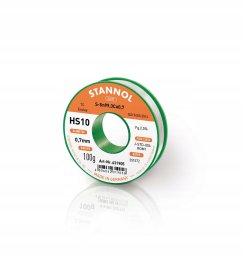 Lydmetalis Sn99Cu1 0.70mm 100g su fliusu Stannol