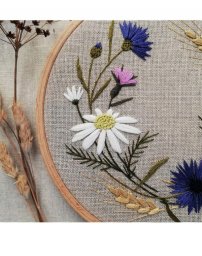 Zestaw Startowy do Nauki Haftowania WIANEK POLNY