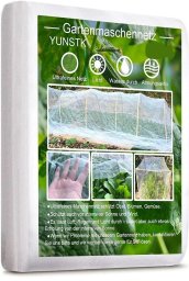 TG71987 SIATKA OCHRONNA PRZECIW OWADOM NA GRZĄDKĘ CHRONIĄCA kapustne 2,5X50M 60mesh