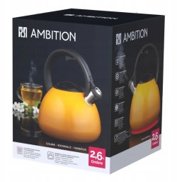 Virdulys su švilpuku Ombre 3 l garstyčių AMBITION