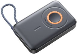 Powerbank Joyroom JR-PBM02 22,5W 10000mAh 3w1 indukcyjny magnetyczny kompatybilny z MagSafe z wbudowanym kablem - czarny