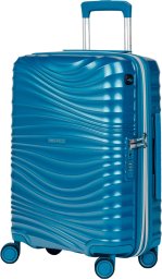 Walizka kabinowa SwissBags Cruise 55 cm turkusowy Uniwersalny