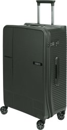 Średnia walizka SwissBags Magna 68 cm zielony Uniwersalny