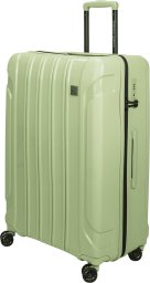 Duża walizka SwissBags Tourist 75 cm zielony Uniwersalny
