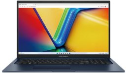 Laptop Asus Vivobook X1704ZA / X1704ZA-I38512 / Intel i3-12 / 16GB / SSD 1TB / Intel UHD / FullHD / Win 11 Pro / Niebieski