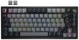 Corsair K65 PLUS WIRELESS 75 % RGB klawiatura Gaming RF Bezprzewodowy + USB QWERTY Skandynawia Czarny