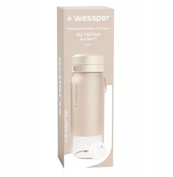 Wessper Butelka filtrująca B2 TRITAN Actitex™ 700ml Beige (WES273-700-BG_K)